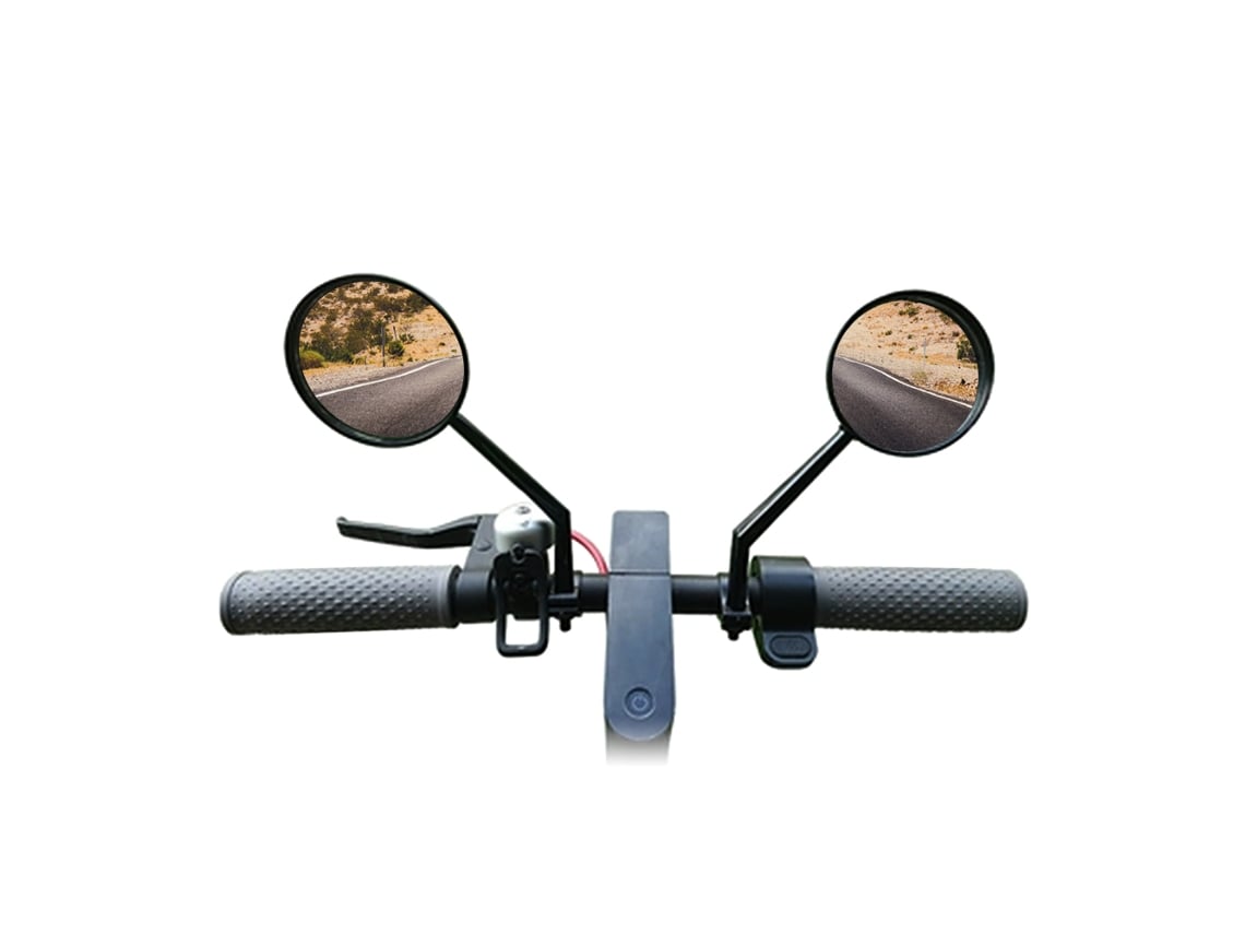 2 Espelhos Retrovisores De Vidro Para Scooter Elétrico Xiaomi Mijia M365 Acessório