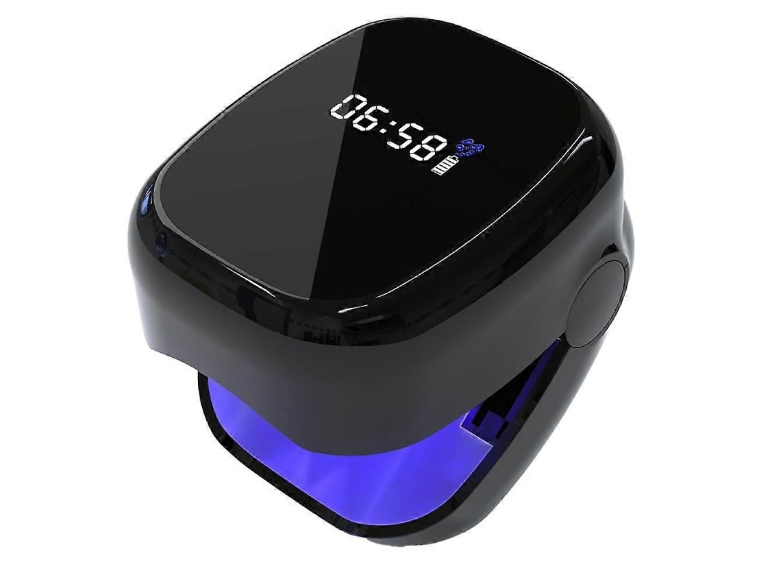 Lámpara portátil de fototerapia UV con pantalla LCD para uñas, ideal para la limpieza y el tratamiento de infecciones por hongos. GOKOCO