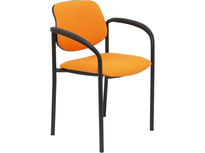 Silla de Confidente PIQUERAS Y CRESPO Villalgordo Naranja (Brazos)