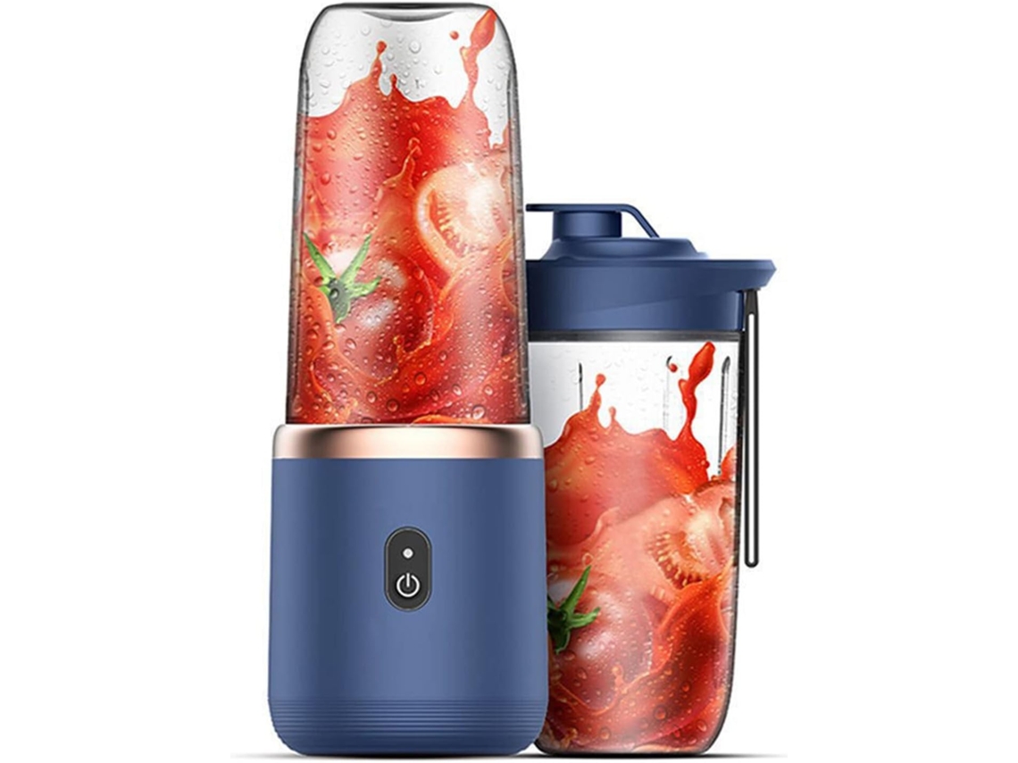 Batidora De Vaso Portátil, 400ml, Con Cepillo Y Vaso De Repuesto, Cargador Usb, Batidora De Mano