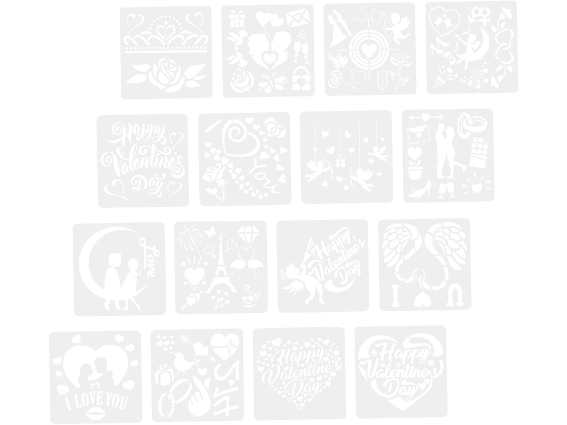 Juegos De Plantillas De Pintura De Amor Para El Día De San Valentín
