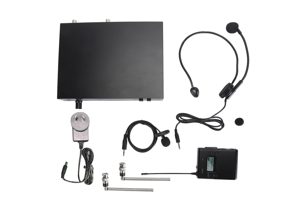 Sistema de micrófono inalámbrico con transmisión eficiente y sonido nítido