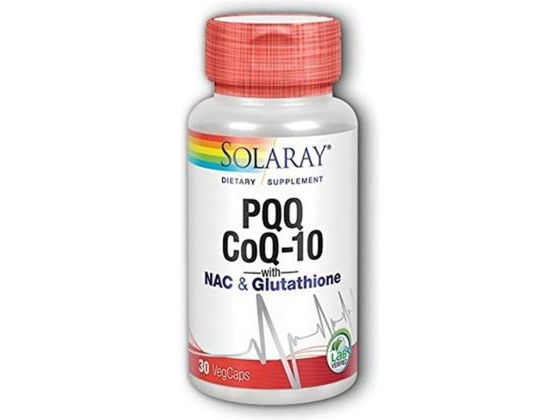 Complemento Alimentar SOLARAY Con Q (30 cápsulas)