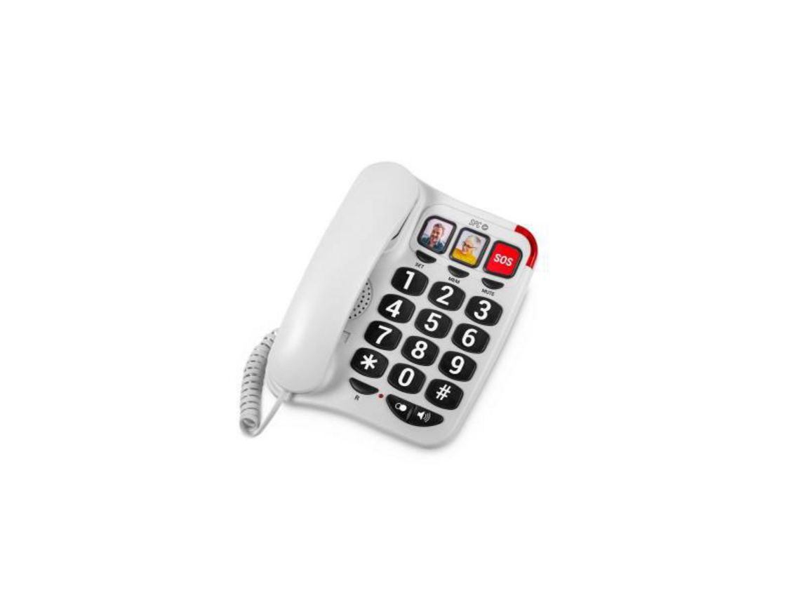 Telefóno Fijo SPC 3295B Confort Numbers 2