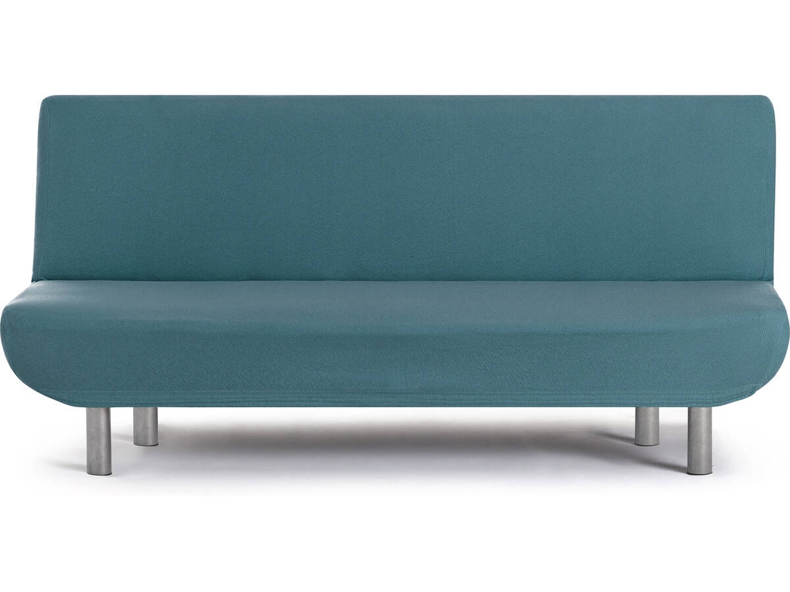 Funda de Sofá Clic Clac 3 Plazas EYSA Premium Bronx Tejido Multielástico (200 x 140 x 100 cm - Poliéster - Verde Esmeralda)