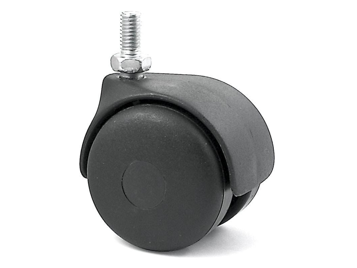 Rueda Gira Aro Doble 45mm M10er Negro 3010456