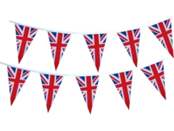 Guirnalda De Banderines, Banderín Decorativo De Poliéster Con La Bandera Nacional Británica, 1 Unidad. Banderas