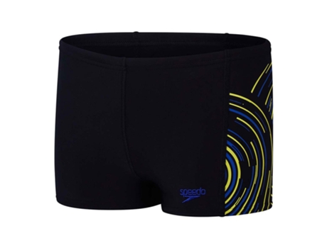 Boxer de Natação Plastisol Placement Colorido 7-8 Years Rapazspeedo