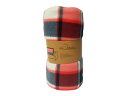 Manta Polar 150x200 Cms 210 G/m2 Rojo Claro