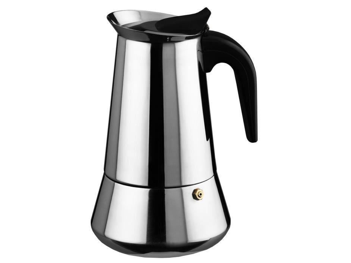 Cuperinox Cafetera Italiana Espresso De 10 Tazas Acero Inoxidable Oxidizable Plata