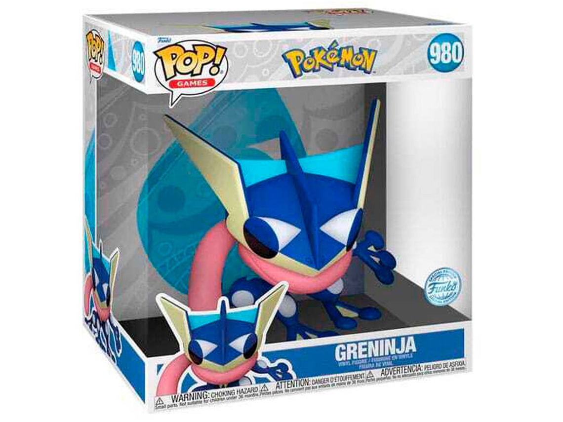 Figura Pop Pokémon Greninja Exclusiva 25cm B.active