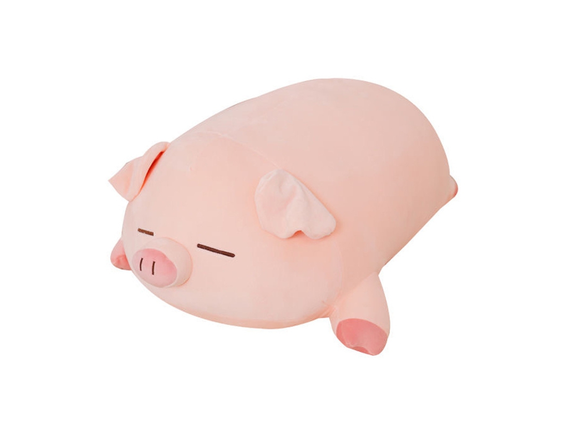 Almohada de cerdito adorable de 40 cm, almohada de peluche de peluche para muñeco