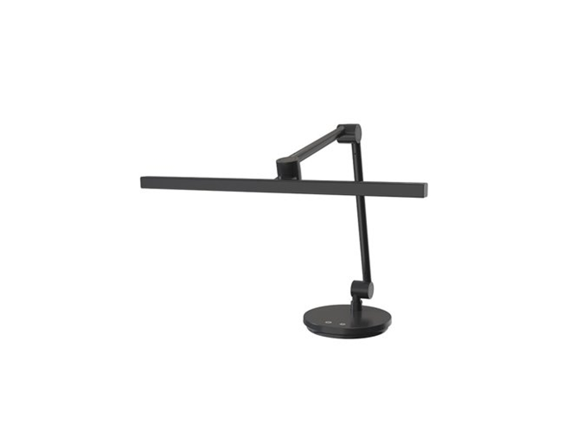 Borges Flexo Led Negro 10w, 900 Lúmenes, Luz Regulable, Articulado Fabrilamp