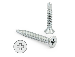 Tornillo Broca Rosca Chapa Cabeza Plana Din 7504-p Inoxidable Larg.r/chapa 32mm Ø Rosca Chapa 4.8mm