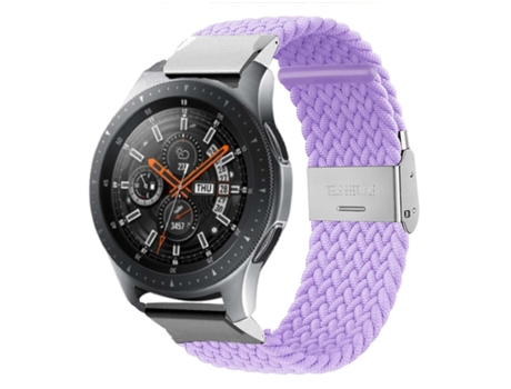 Correa Trenzada Flexible para Garmin Instinct Solar Crossover Morado VEANXIN