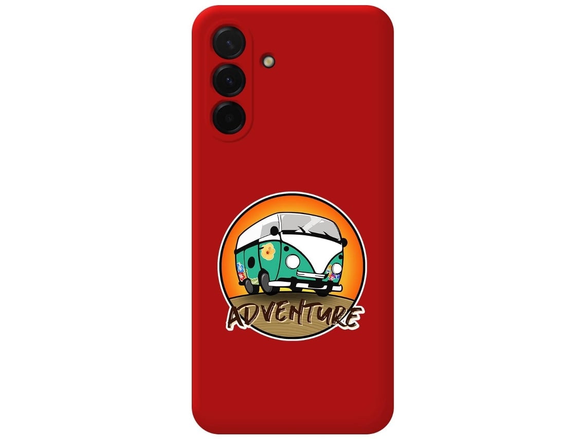 Funda Roja Diseño Adventure Para Samsung Galaxy A36 5g Tumundosmartphone Silicona Líquida Rojo