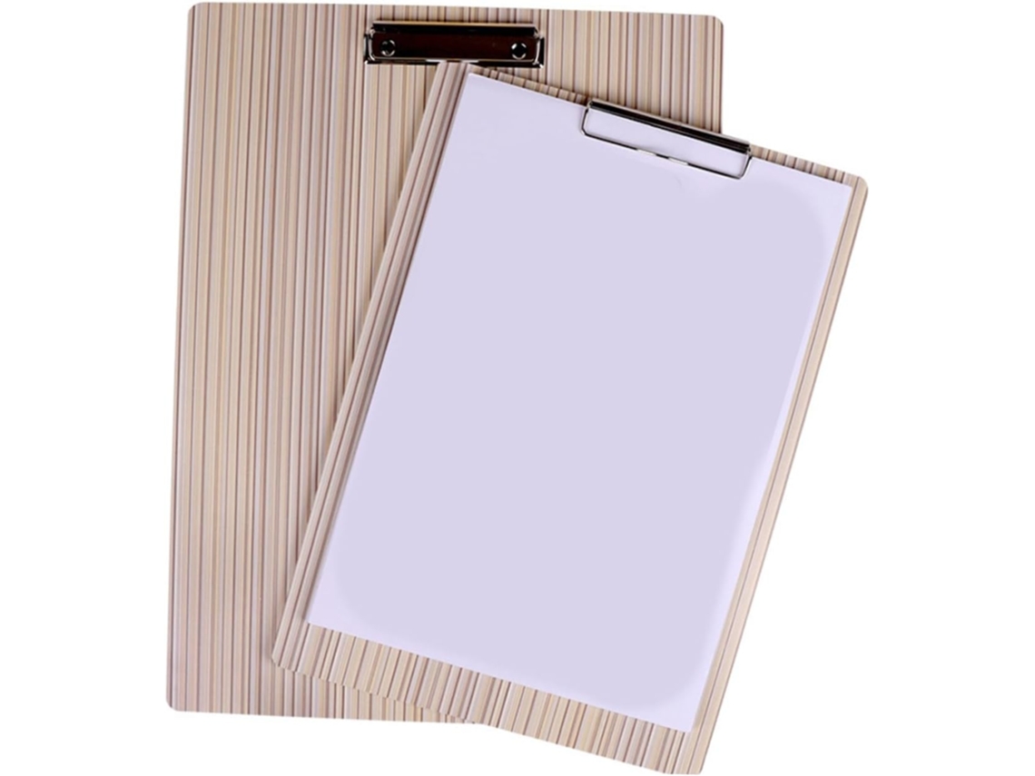Tablero De Dibujo De Madera Beige De 48x36 Cm Con Clip Portátil, Para Dibujar Y Pintar Al Aire Libre.
