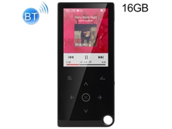 Reproductor de audio deportivo CSYY E05, MP4/MP3, 16 GB, Bluetooth (negro)