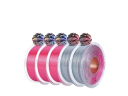 Filamento para impresora 3D, cuatro colores, acabado brillante, PLA P Skfc Mix 9 OEM