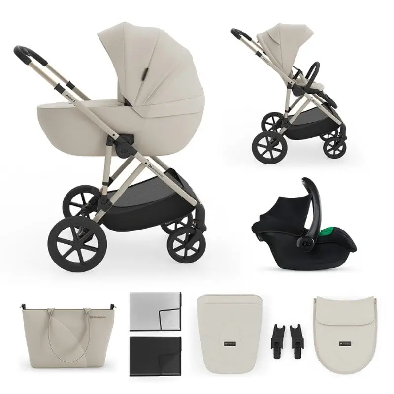 Carrito Bebé Multifunción 3 En 1 Kinderkraft Prime3 Beige