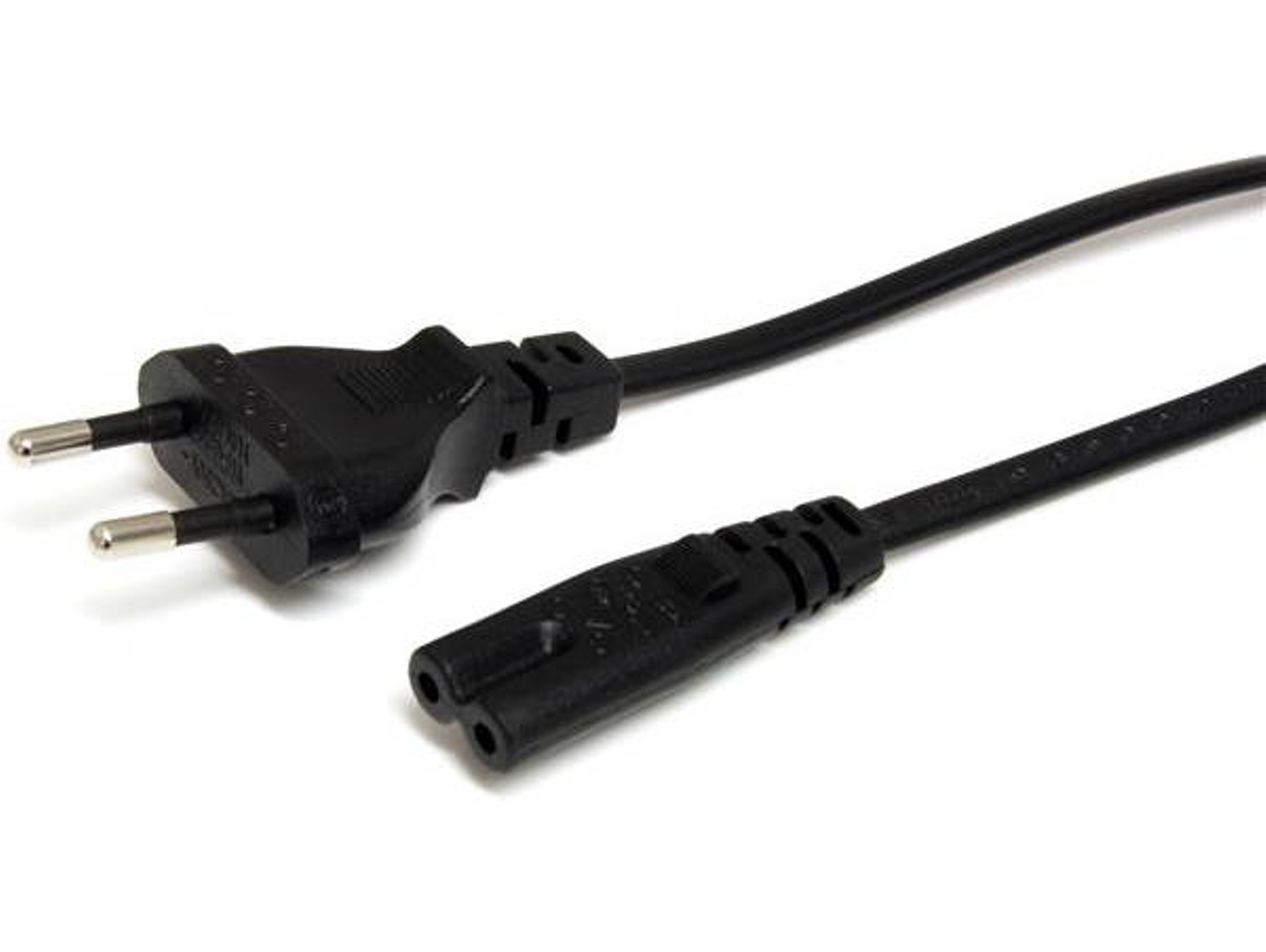 Cable de Alimentación STARTECH.COM PXTNB2SEU1M CEE7/16 para C7 Hembra/Hembra 1m Negro