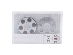 Cinta De Cassette En Blanco Reel To Reel 46min Bajo Ruido Casetes De Grabación De Música Diy Plata
