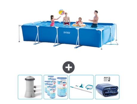 Piscina Tubular INTEX 28274GN-CB93 (7127 L - 220x84cm)