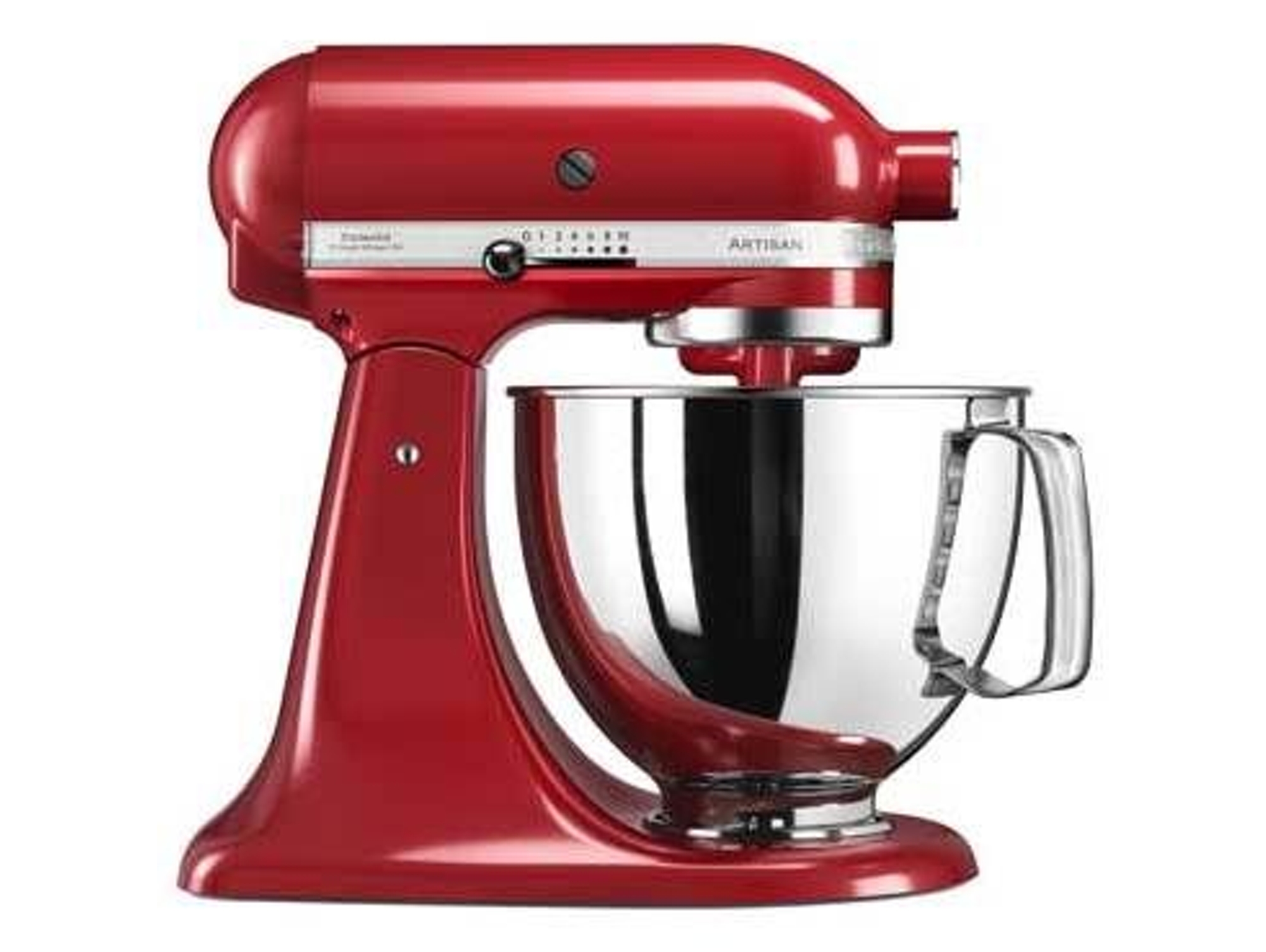 Amasadora con Bol KITCHENAID 101KSM125EER (4 accesorios - 300 W - Bol: 4.9 L)