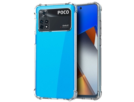 Funda para Xiaomi Poco M4 Pro COOL ACCESORIOS Transparente