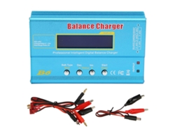 Cargador De Baterías Lipo Balanceado De 80 W De 1 A 6s Con Pantalla Lcd Para Rc Nimh Nicd Li Ion Lfp Sla