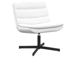 Maison Exclusive - Silla Giratoria 63 X 75 X 76 Cm Cuero Sintético