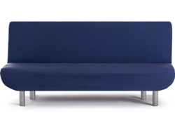 Funda de Sofá Clic Clac 3 Plazas EYSA Premium Bronx Tejido Multielástico (200 x 140 x 100 cm - Poliéster - Azul)