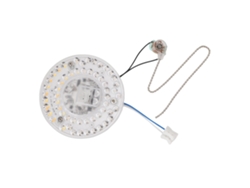 Kit De Conversión Led Para Ventilador De Techo De 4,7 Pulgadas, 20 W, 2100 Lúmenes, Brillo Ajustable, 5 Cct Con Cable.