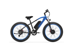 Bicicleta eléctrica Lankeleisi MG740plus de 2000 W, 26", 48 V, 20 Ah, con doble motor para uso en montaña.