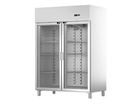 Mueble Frigorífico Frilux De Acero Inoxidable Con Puertas De Cristal - 874 L