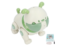 2026-perro Robot Control Remoto Con Tacto Interactivo Inteligente Caminar Grabar Reproducir Juguete Mascota Electrónica Para Niños Verde