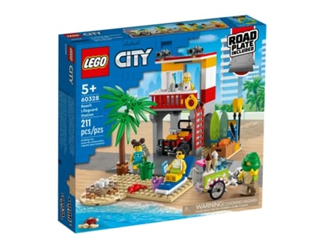 LEGO LEGO City: base de socorristas en la playa (Edad Mínima: 5)