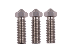 3 Boquillas Extrusoras Volcano De Acero Inoxidable M6 De 0,4 Mm Para Filamento Sidewinder X1 Tevo Little Monster De 1,75 Mm