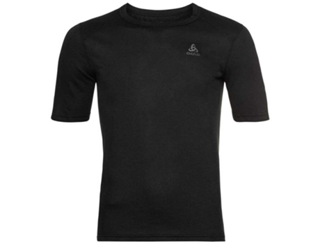 Ropa interior para Hombre ODLO Crew Neck Active Warm Eco Negro para Esquí (S)