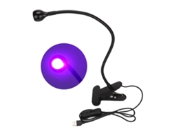 Lámpara De Curado Uv 3w 5v Usb Para Pegamento Uv, Luz De Curado Duradera Con Pinza Herramienta Para Reparación De Teléfonos Móviles