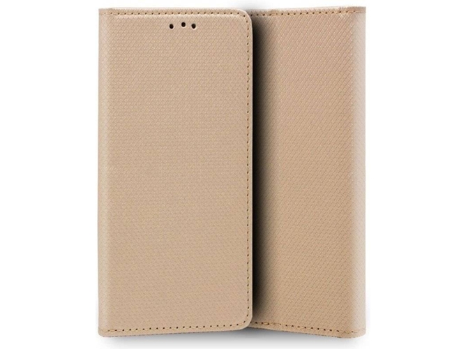 Funda iPhone X, XS COOL Flip Dorado