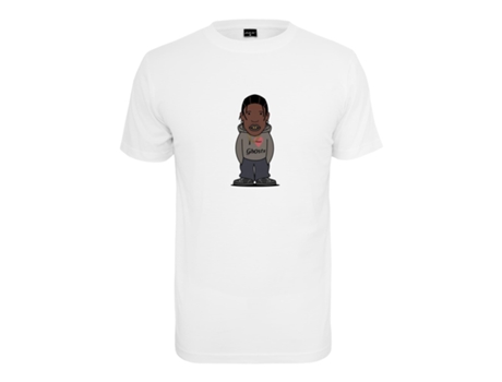 Camiseta MISTER TEE Texas Sketch Blanco (L)