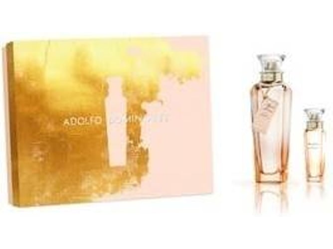 Cofre ADOLFO DOMINGUEZ Agua de Rosas Blancas 120 ml Spray + 30 ml Spray Edt