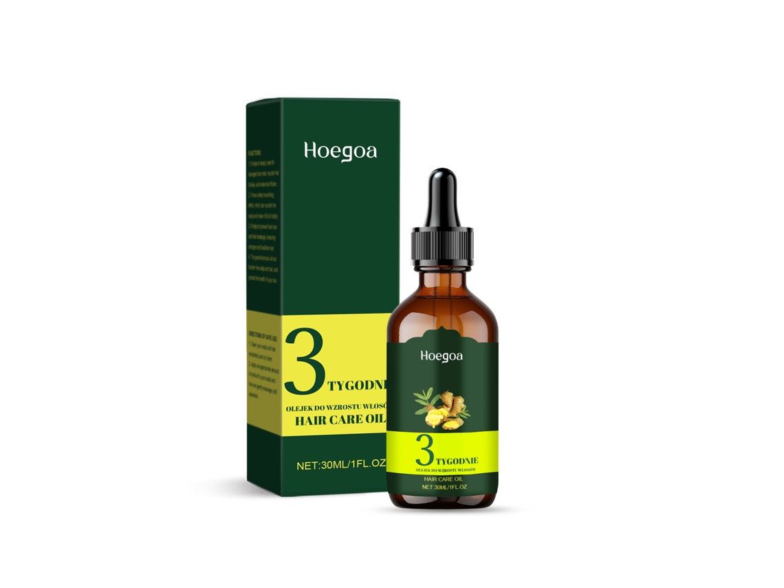 Aceite esencial para el crecimiento natural del cabello y el cuidado intensivo.