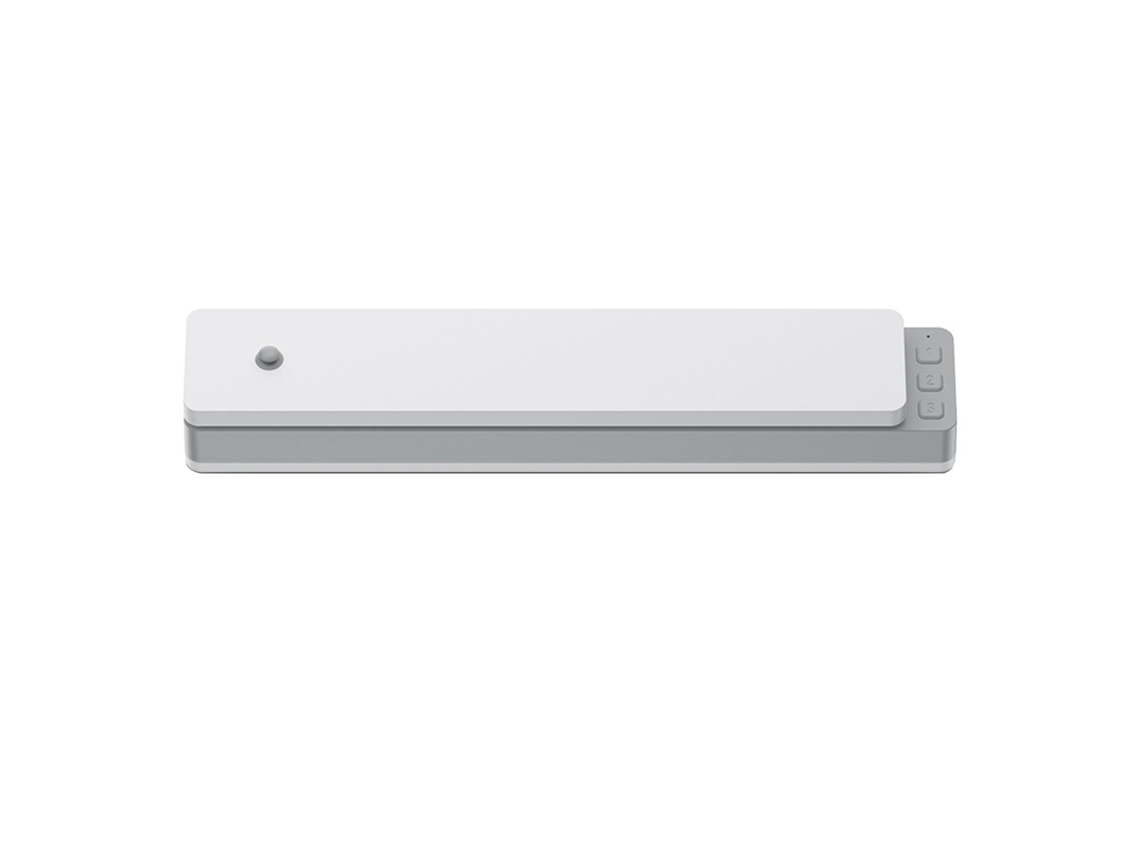 Máquina De Sellado Al Vacío Doméstica Pequeña Y Portátil Para Alimentos, Máquina De Sellado Automática De Plástico Blanco.