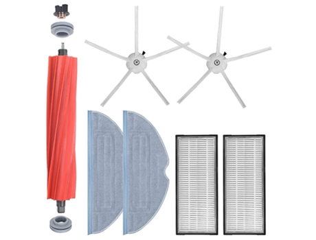 Kit de accesorios para Robot aspirador Roborock S7 S7 Plus T7S T7S Plus con Cepillo Lateral principal, almohadillas de fregona, filtros Hepa