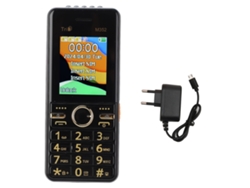 Teléfono Móvil Gsm 2g Desbloqueado Para Personas Mayores Con Batería De 3600 Mah, Botones Iluminados, Color Negro.