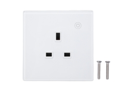 Enchufe Inteligente De Pared Con Panel Temporizador Y Control Remoto Inalámbrico, 16 A