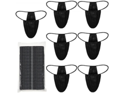 60 Calzoncillos Tanga Desechables Para Spa Bronceado Spray Talla S-2xl