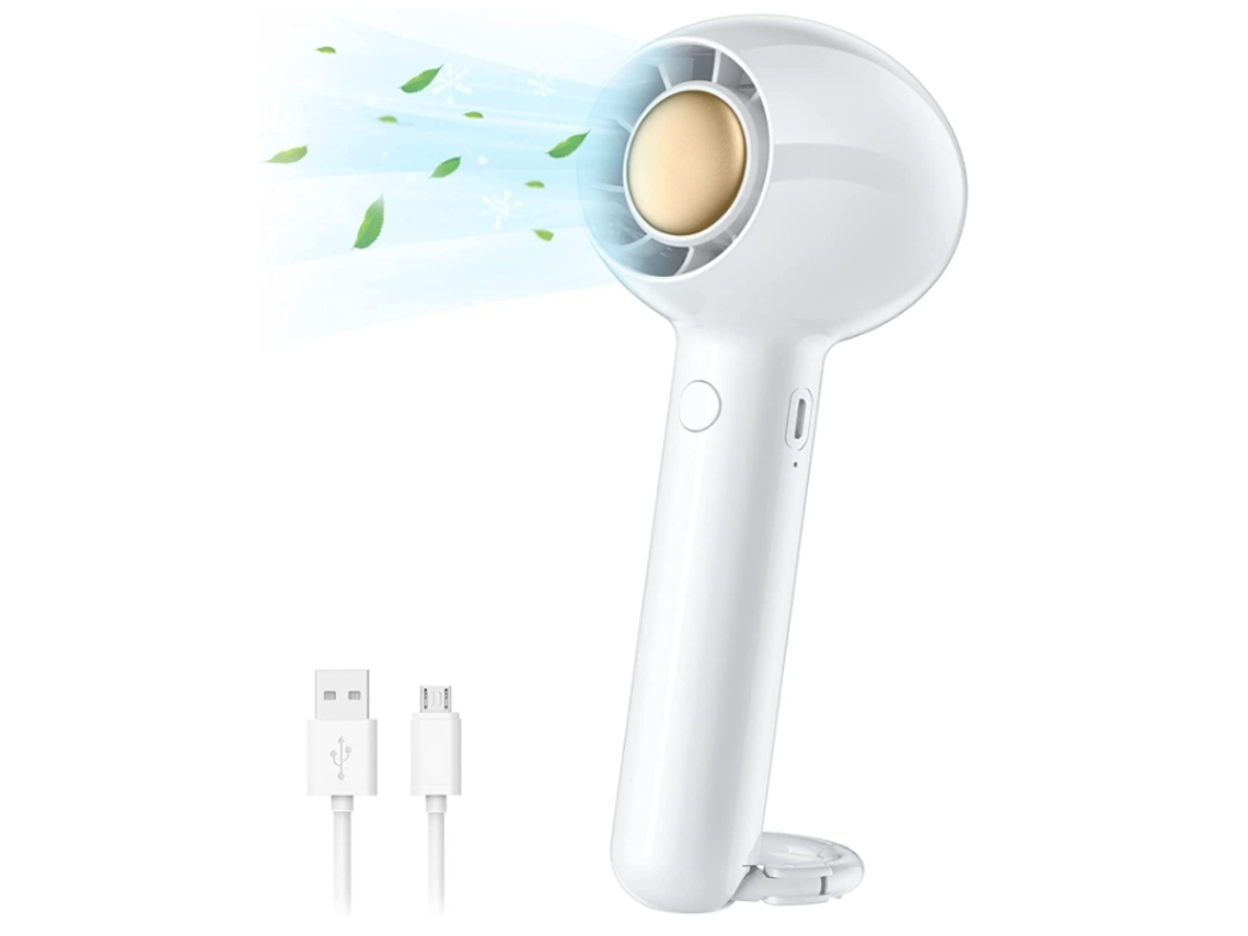 Mini Ventilador Portátil ENZON USB 2 Velocidades Blanco